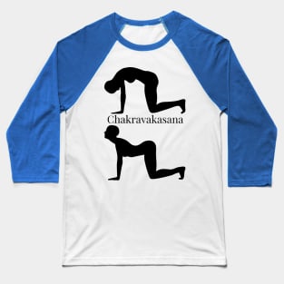 Chakravakasana (Cat Cow) Baseball T-Shirt